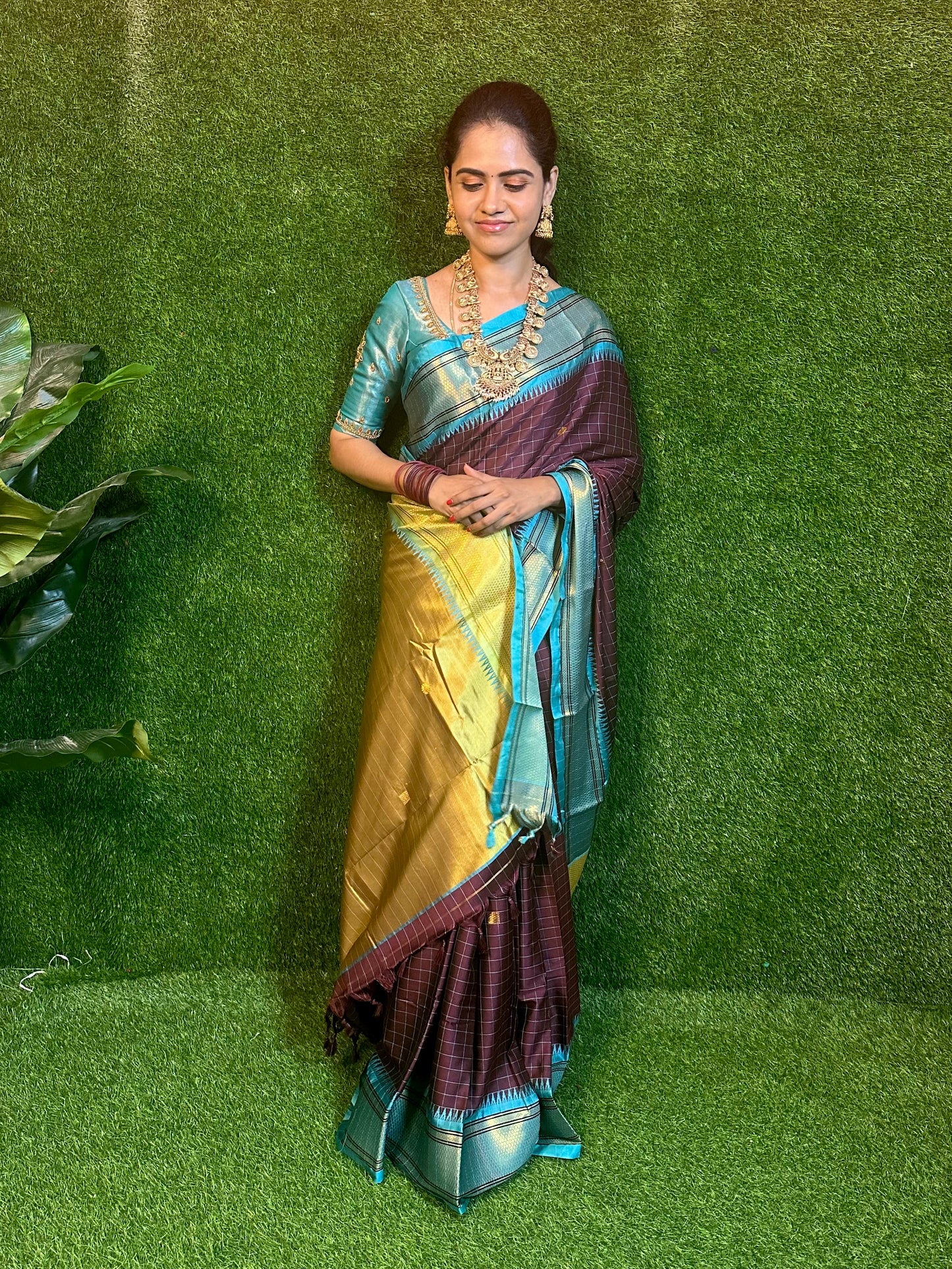 Semi Gadwal silk sarees.YYY