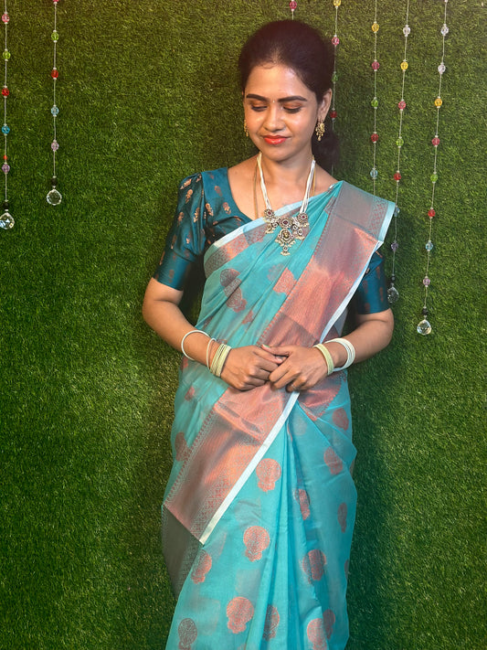 Silk cotton saree