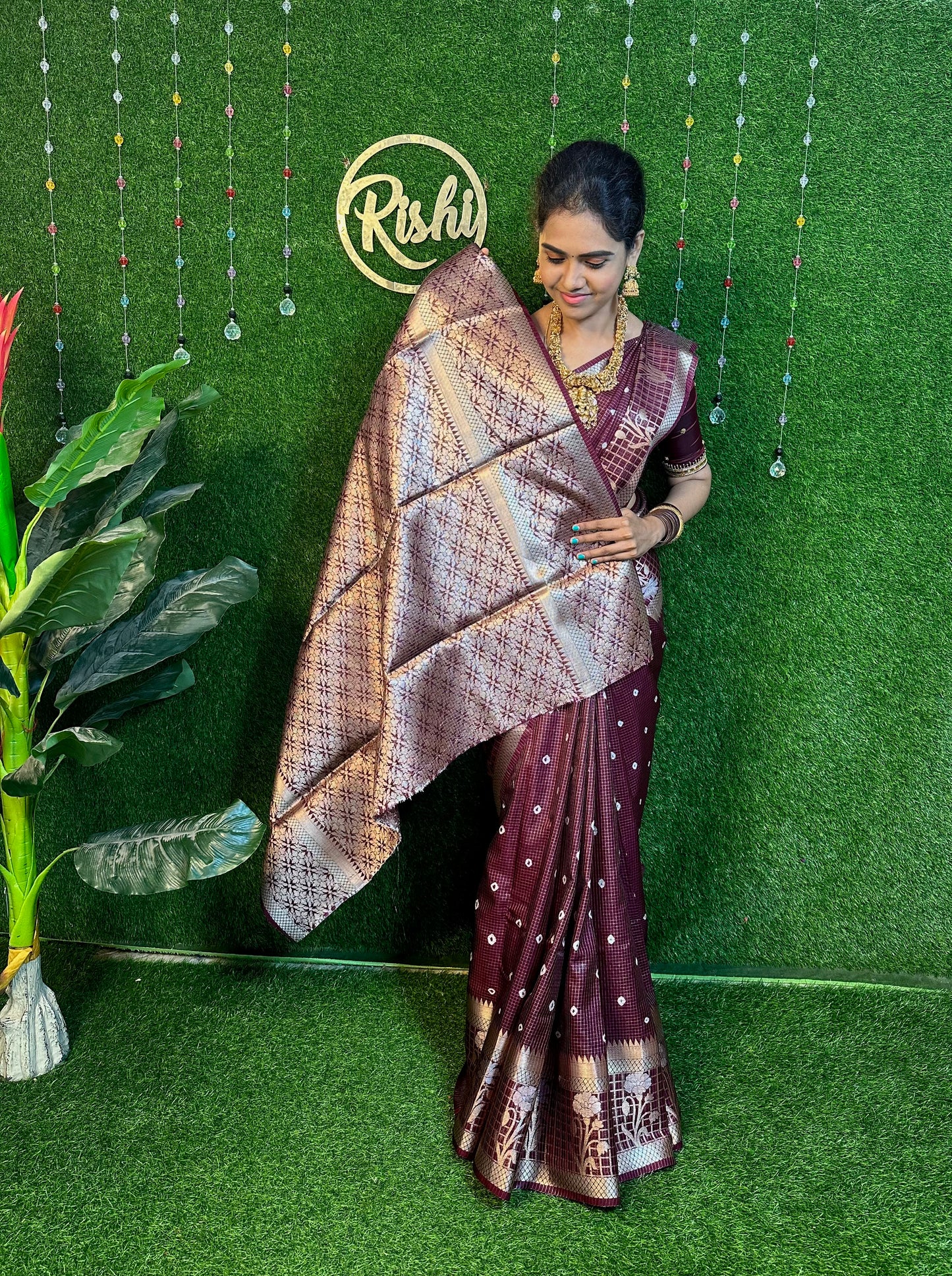 Katan silk saree