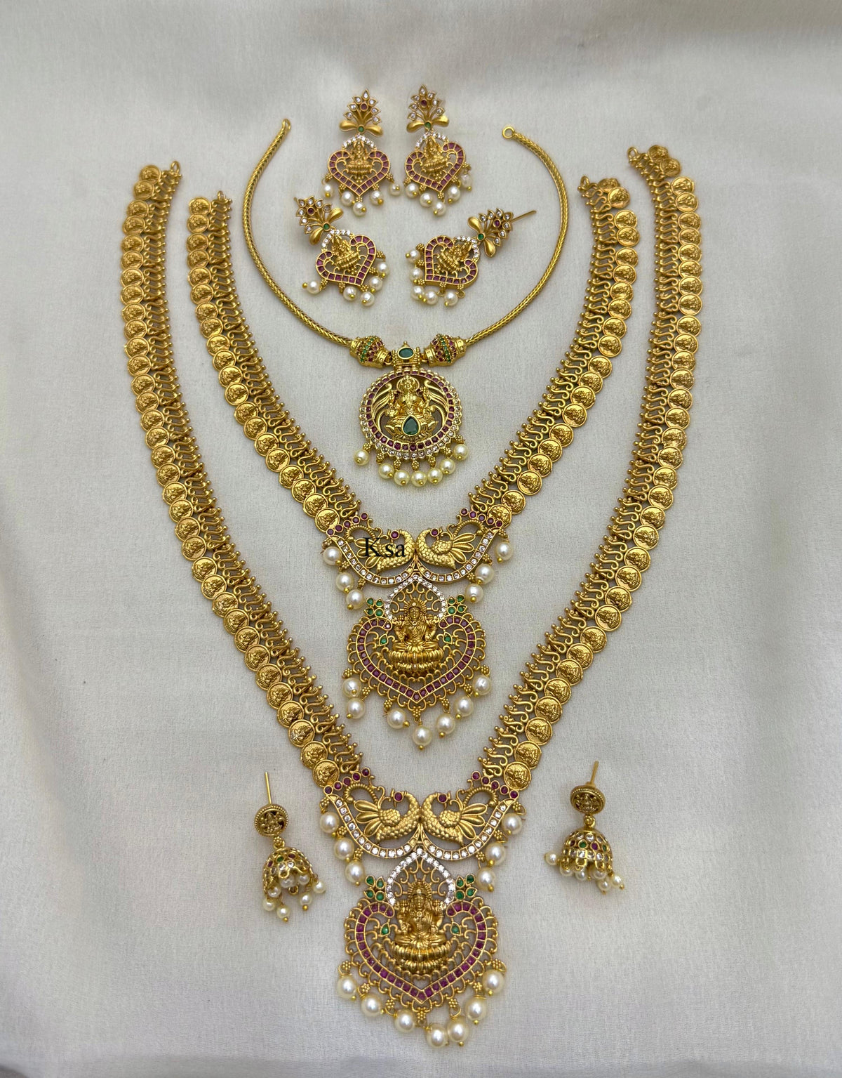 Chain Set Combo Combo Jewel set with back chain🥰😎 – Rishi Boutique