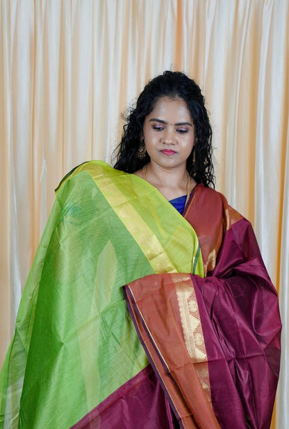 VTV THRISHA inspired semi silk saree 🥳
