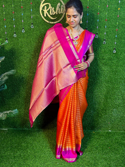 Retta petta border saree YYY.