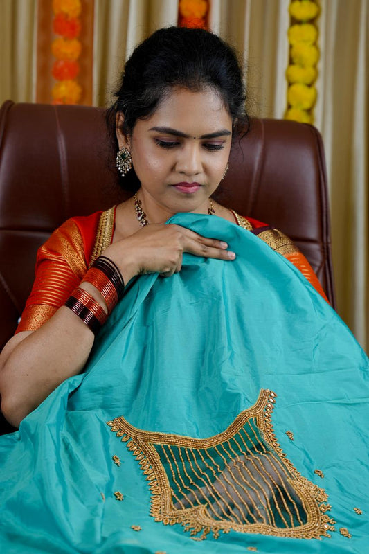 Aari work blouse🚶‍♀️