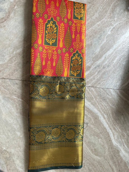 Kanchi bridal semi silk📷