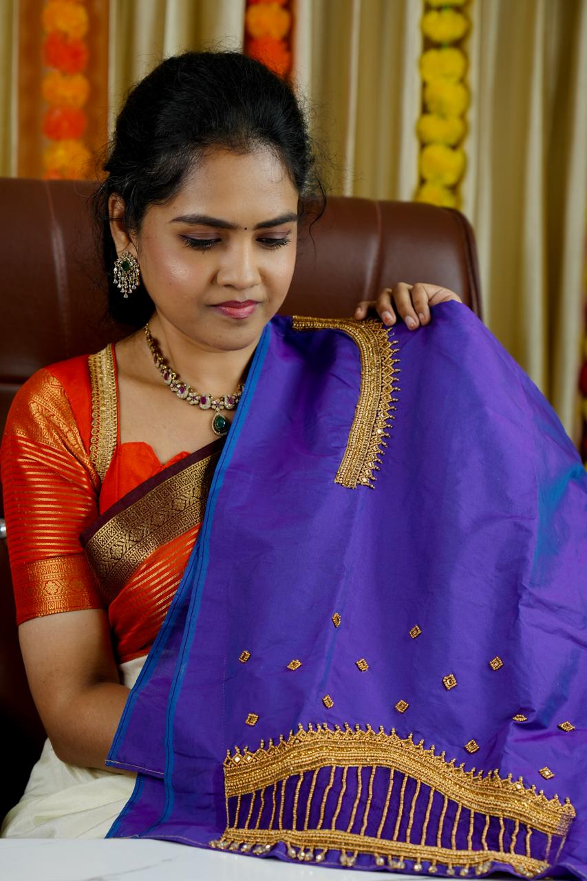 Aari work blouse🚶‍♀️