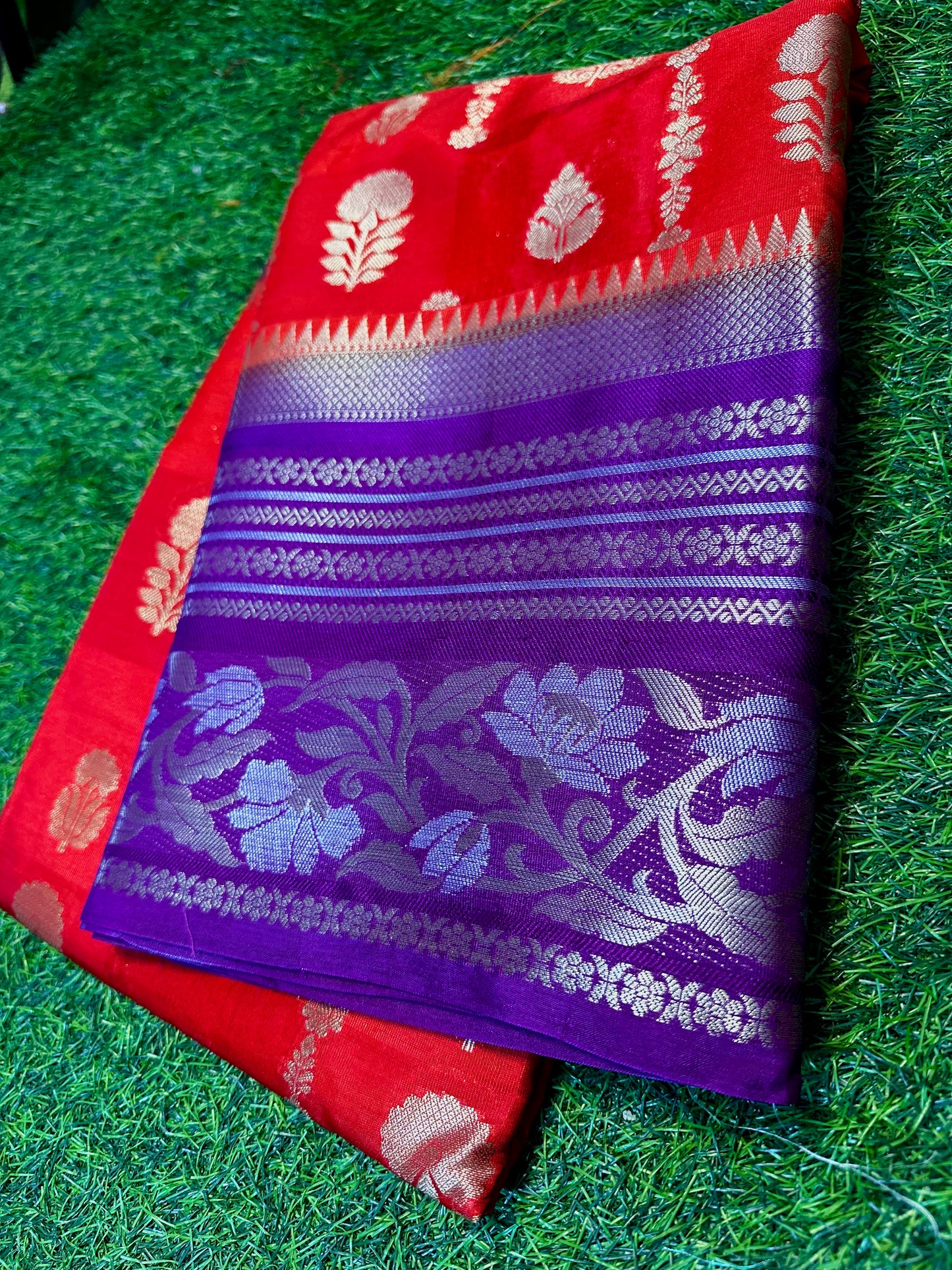 Katan silk saree