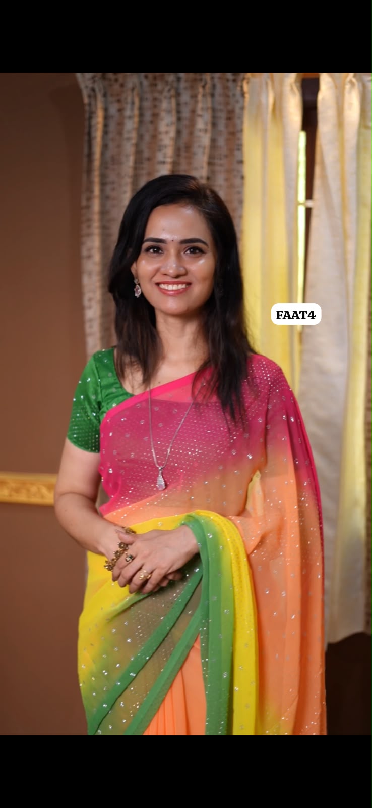 Georgette Saree🥳