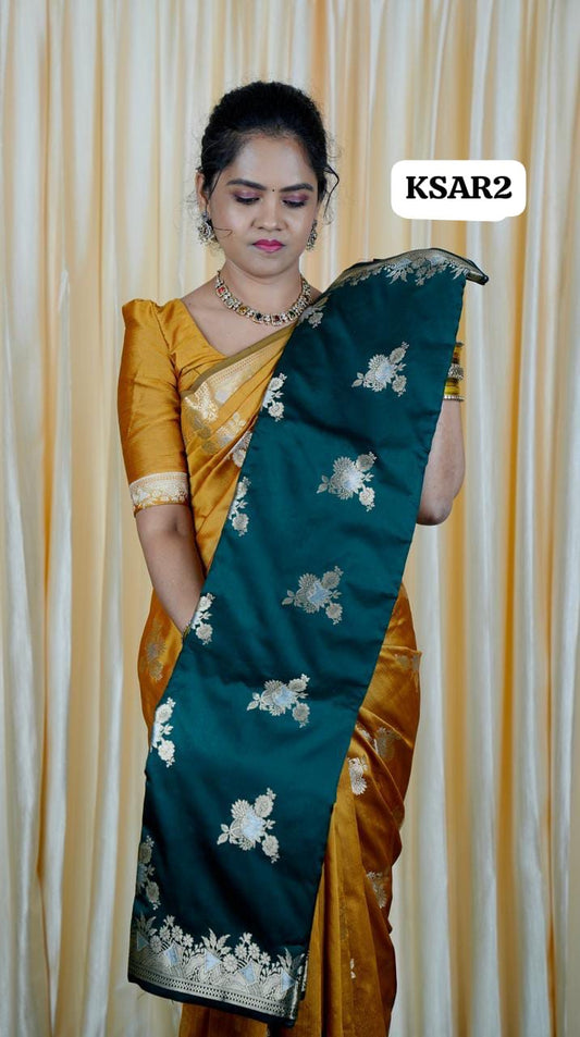 Soft silk saree 🥰🥳✅