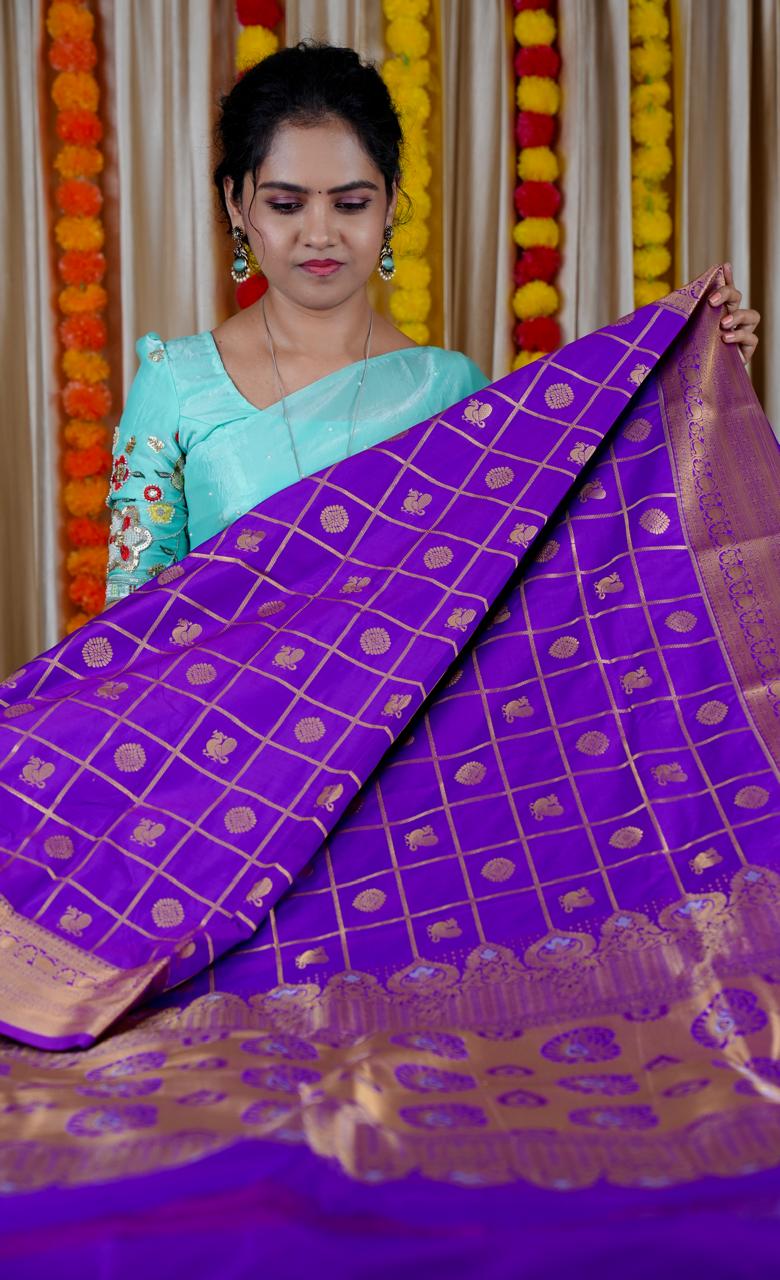 Premium Kanchi silk saree ❌