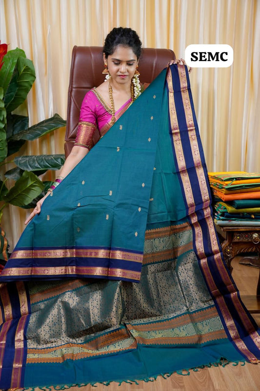 Mercerised cotton saree🥰