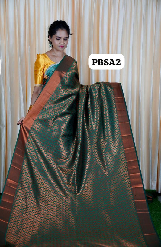 Premium bridal semi silk sarees🥳✅
