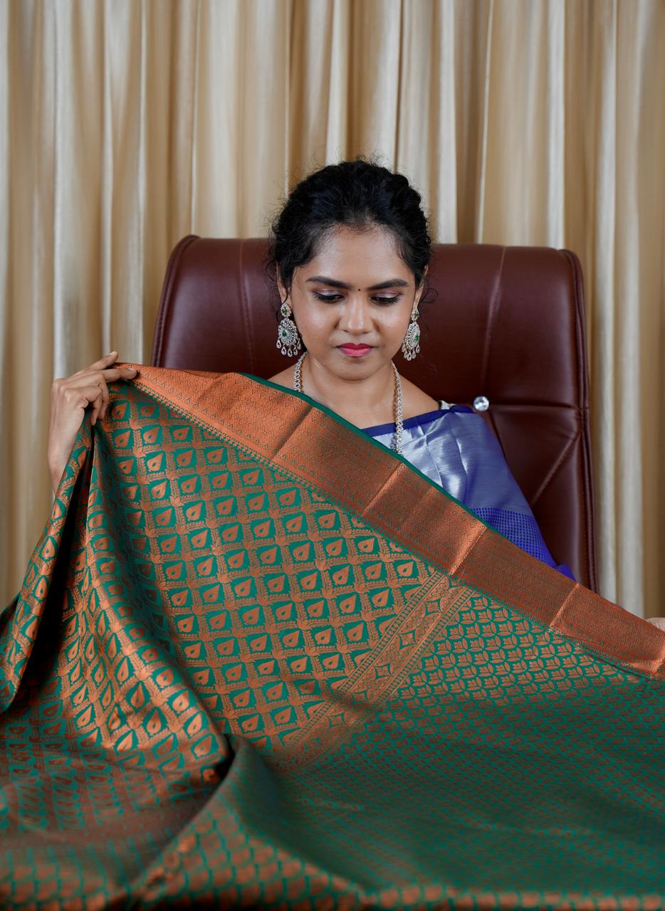 Premium bridal semi silk sarees🥳✅