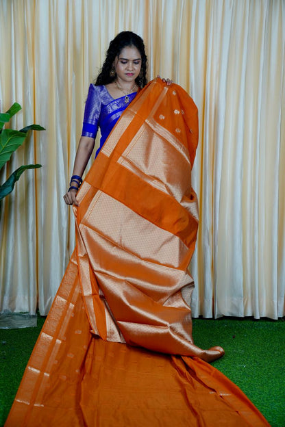 Premium warm silk saree🥳