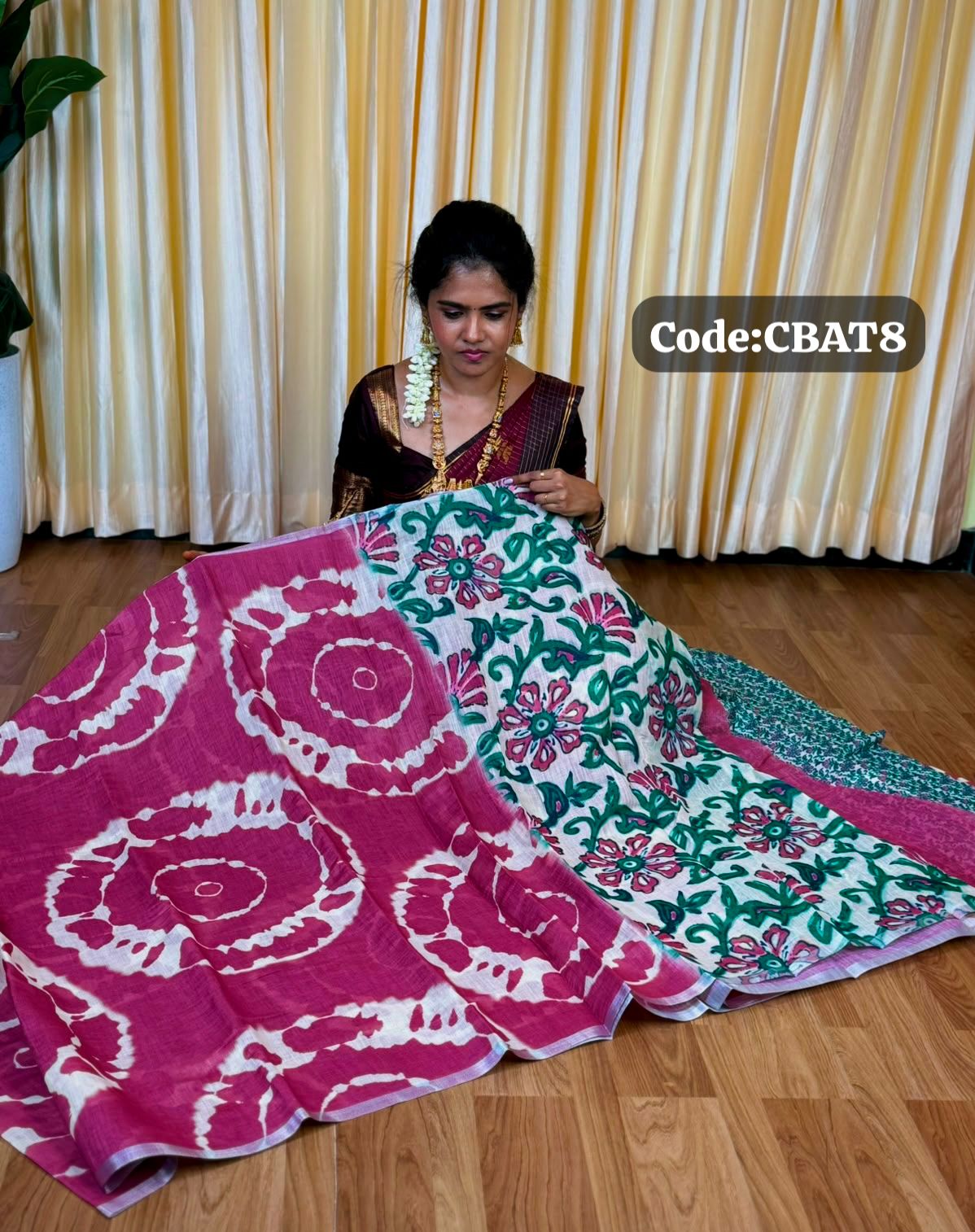 Linen cotton sarees🥰🥳