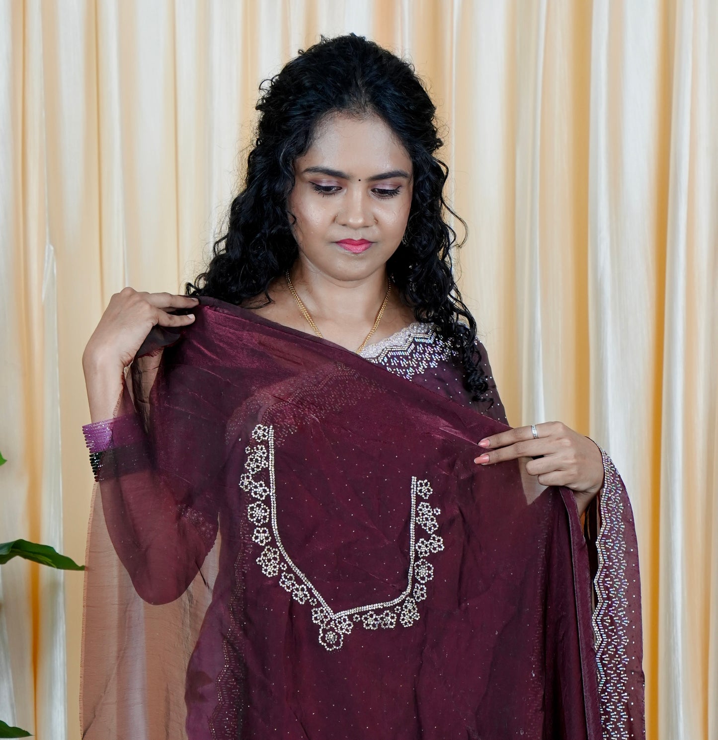 Space silk saree 🍏📍🥳