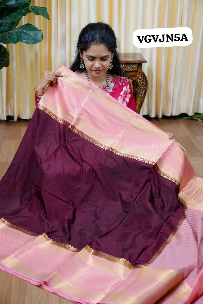 Semi  Mysore warm silk 🥳