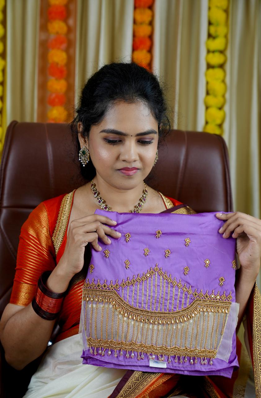 Aari work blouse 🚶‍♀️