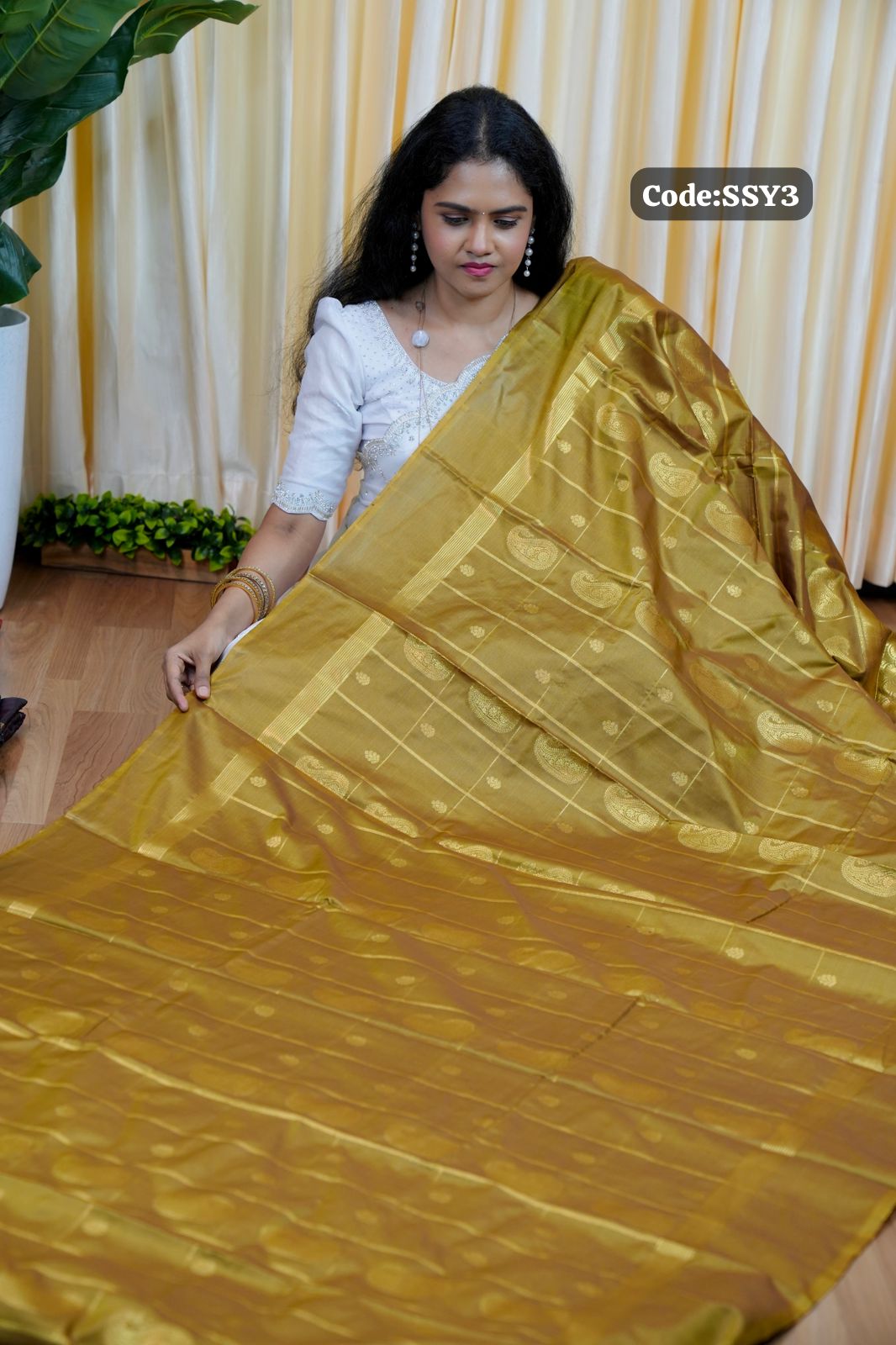 Soft silk saree  🥳