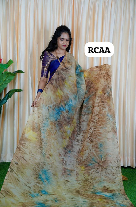 Organza saree🥰🥳