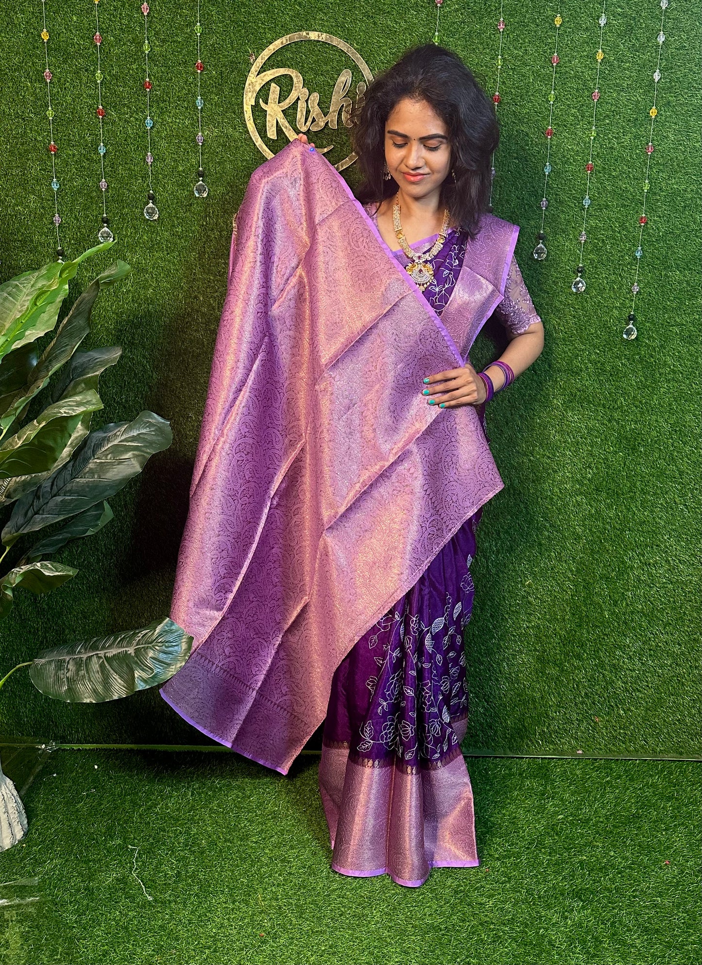 Warm silk sarees.