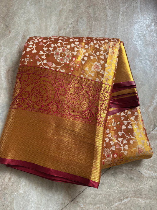 Kanchipuram bridal silk📷