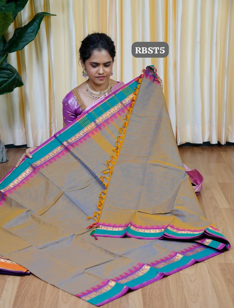 Kanchi Cotton Saree 👇