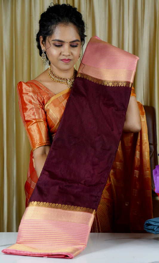 Semi  Mysore warm silk 🥳