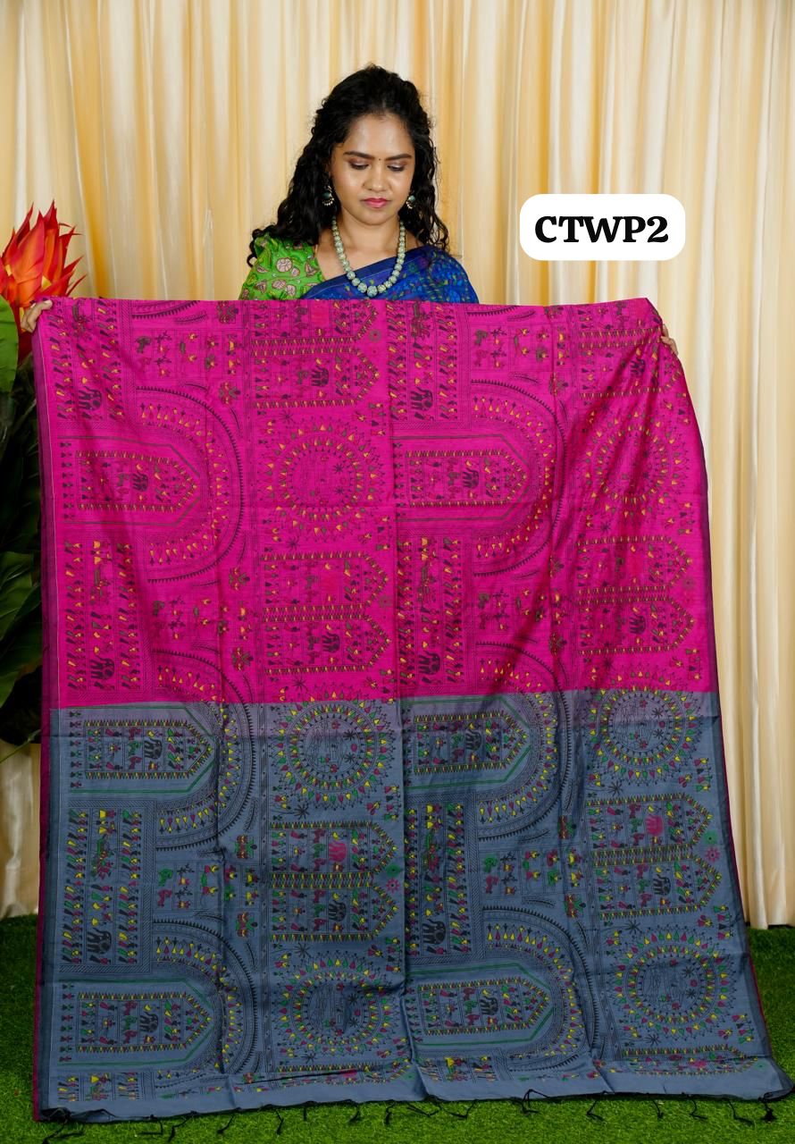 Cotton sarees with contrast plain blouse🥰🥳✅