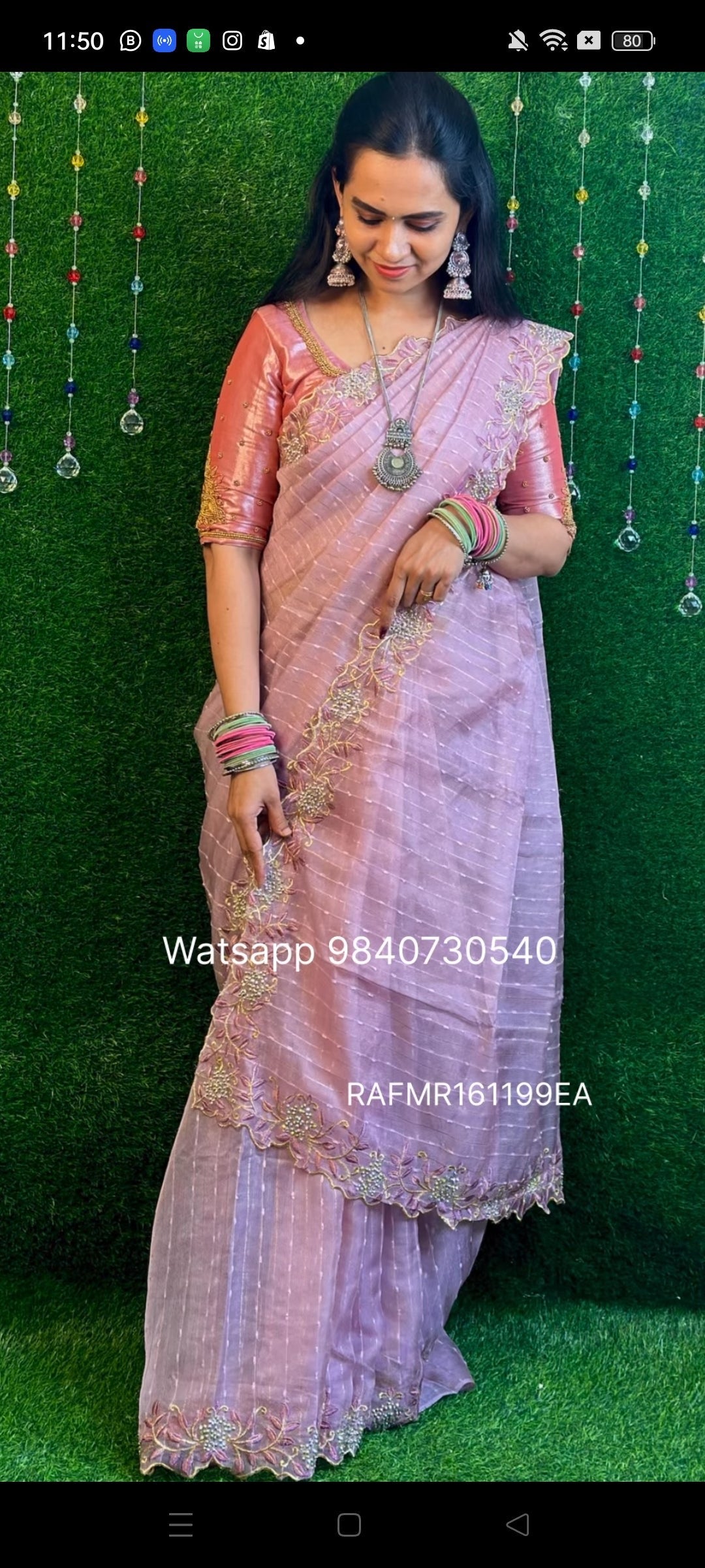 Party wear sarees.