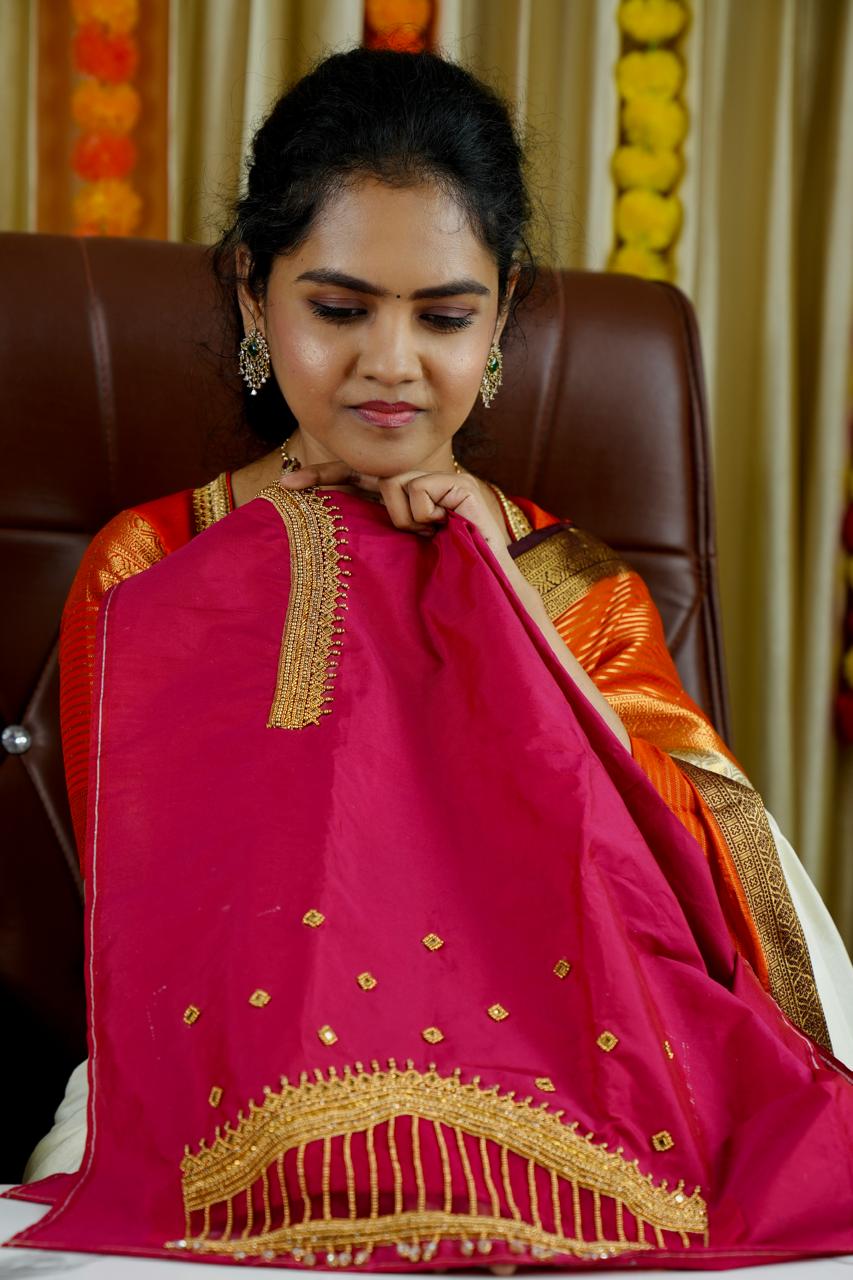 Aari work blouse🚶‍♀️