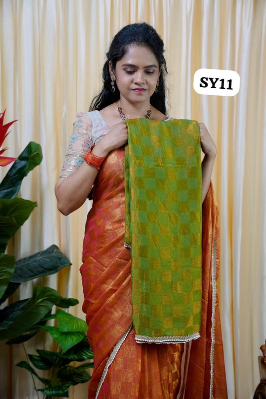 Space silk with checks🥰😎