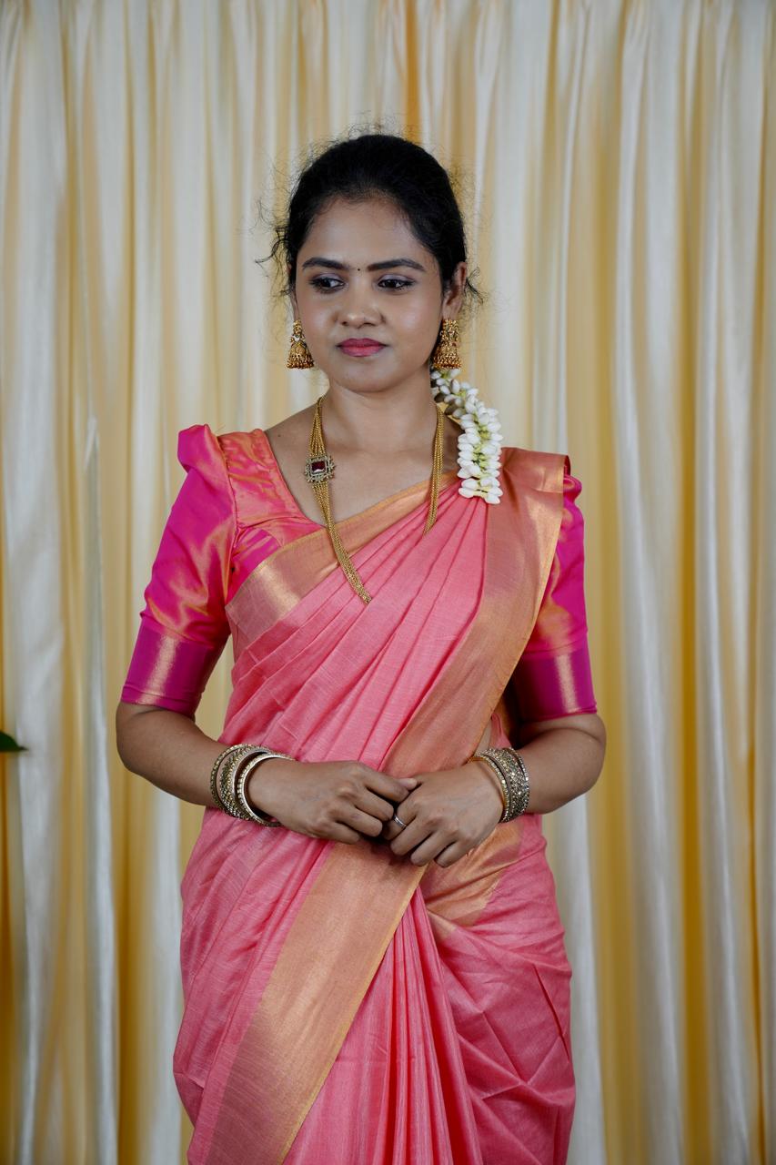 Raw silk sarees with running 👇✅