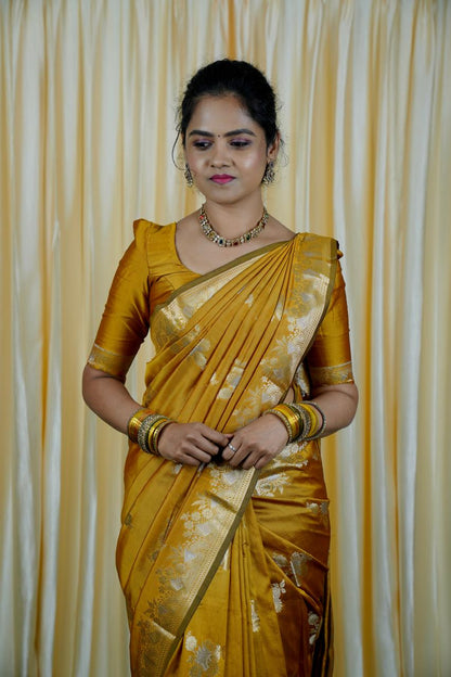 Soft silk saree 🥳✅
