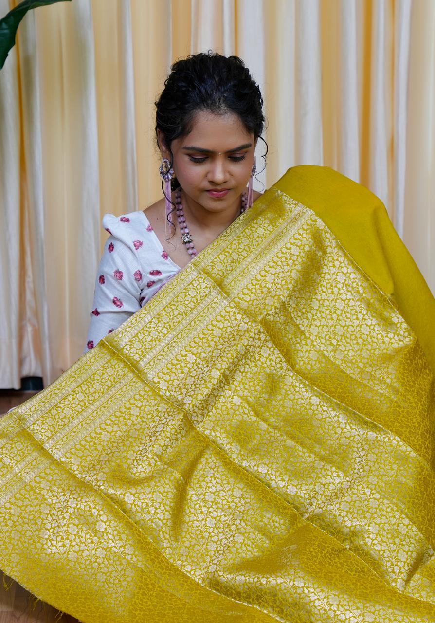 Warm silk sarees in half and half collections🥰🥳