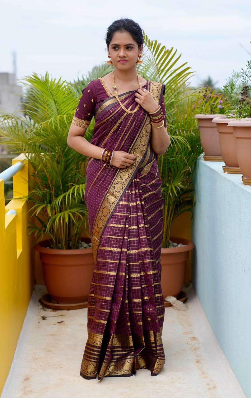 Silk cotton Saree🥳