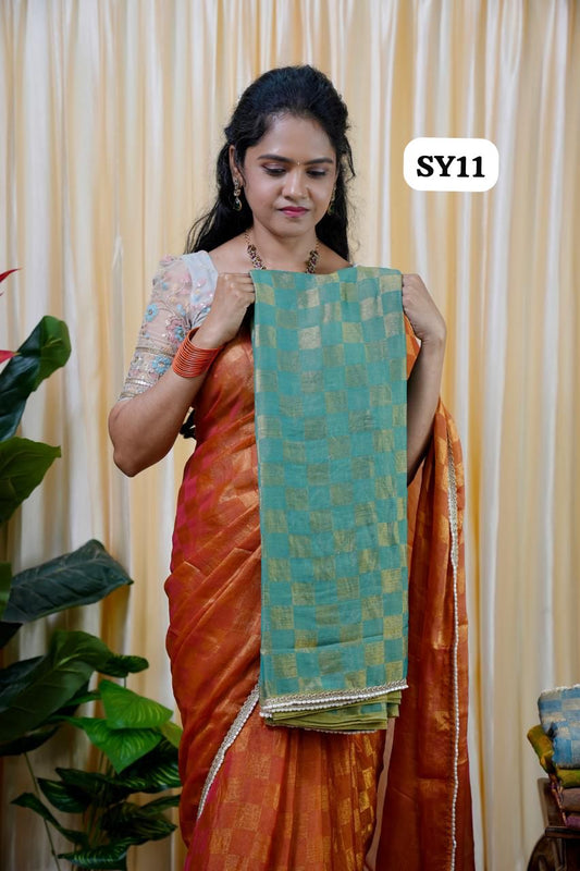 Space silk with checks🥰😎