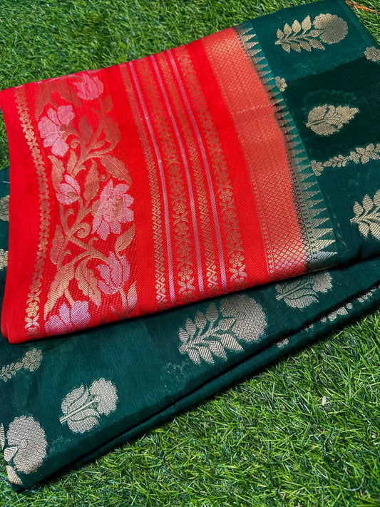 Katan silk saree