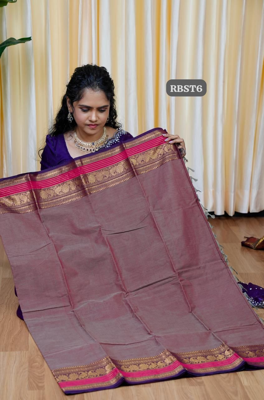 Kanchi Cotton Saree🥰