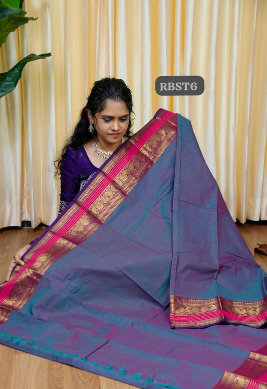 Kanchi Cotton Saree 🥰