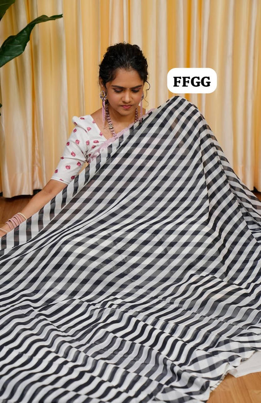 Marshmallow saree 🥰🥳