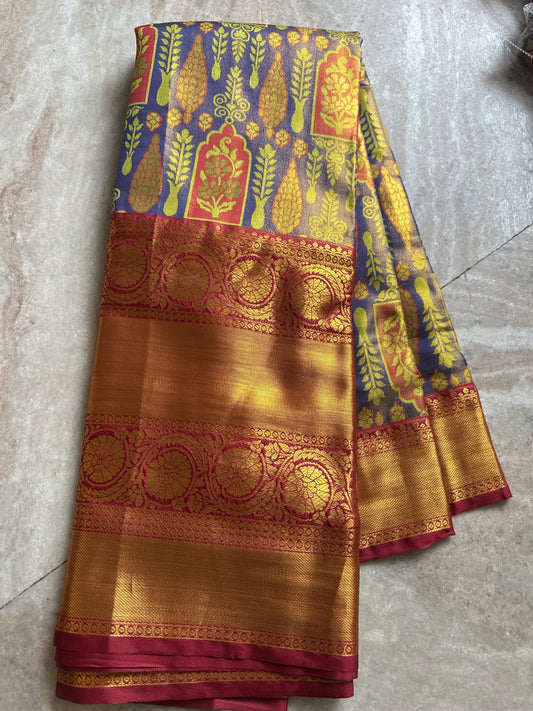 Kanchi bridal semi silk📷