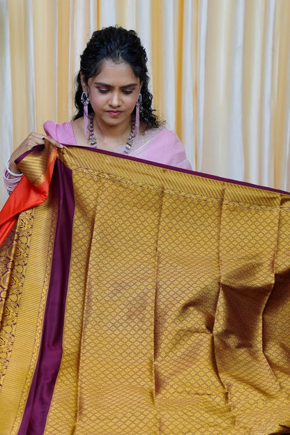 Mysore Crepe Silk Saree 🥳
