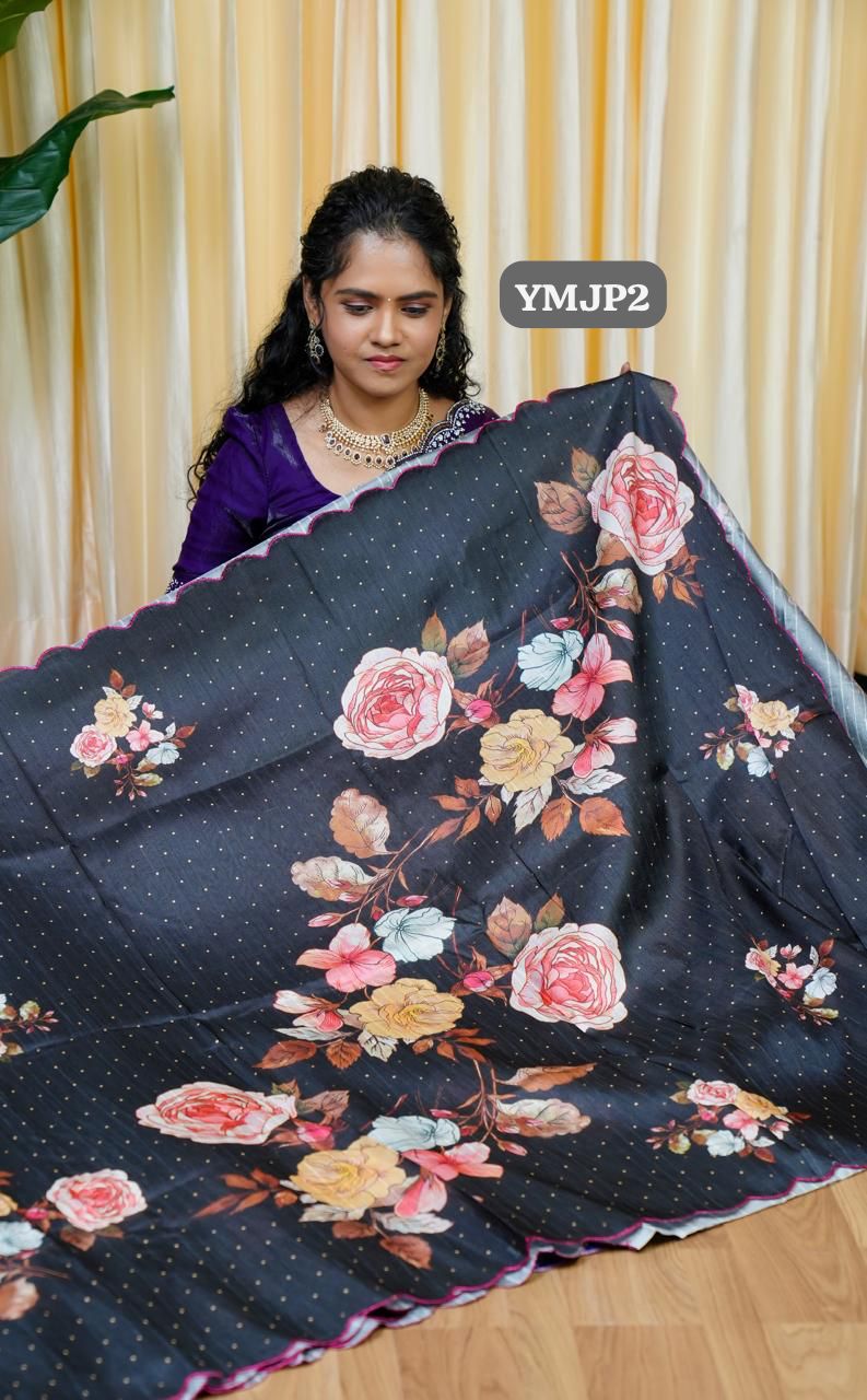 Tussar Silk Saree🥰🥳