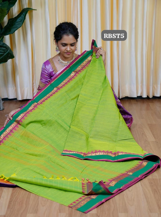 Kanchi Cotton Saree🥰