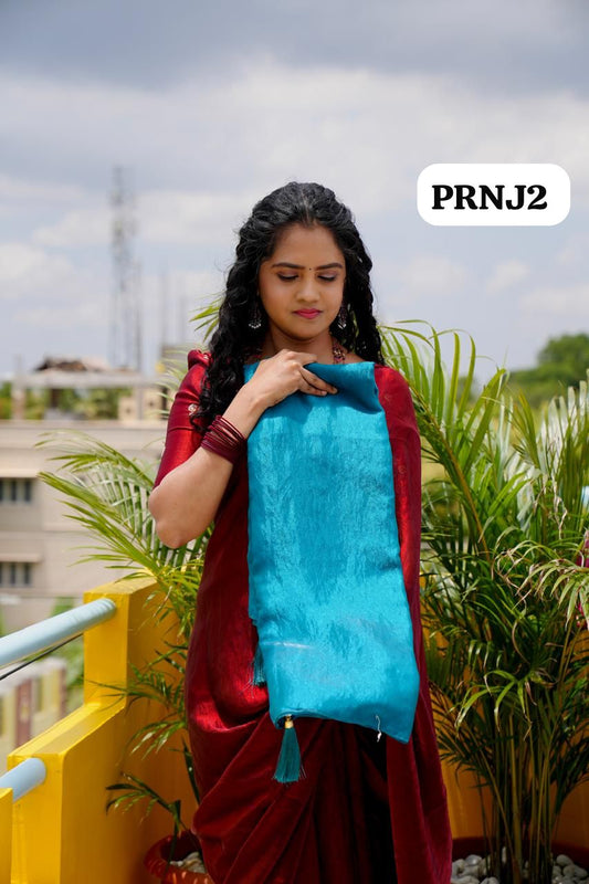 Premium space silk sarees with tassels and chumky work blouse🥰🥳✅