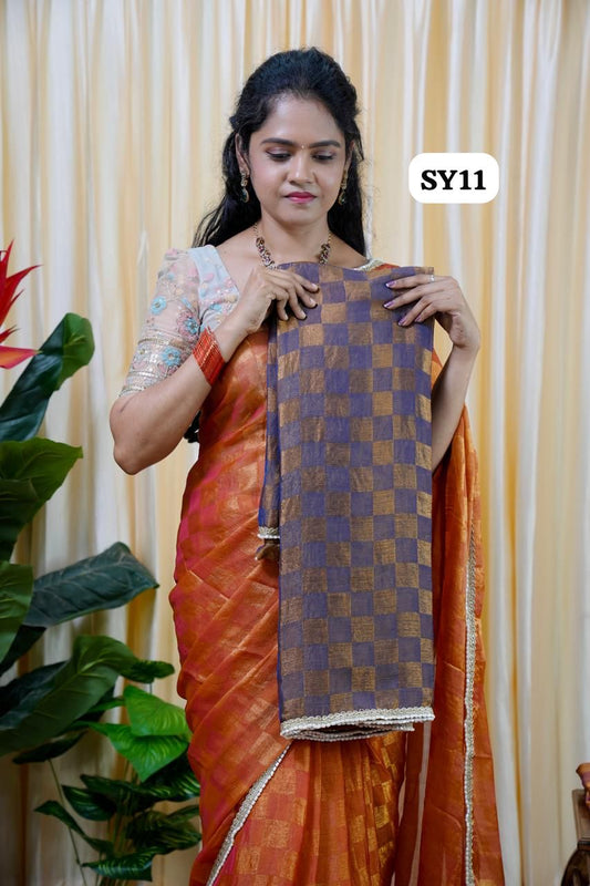 Space silk with checks🥰😎