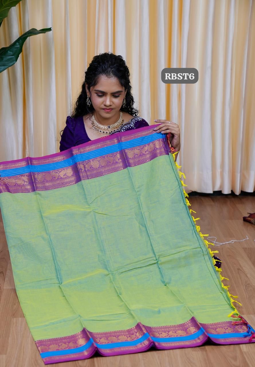 Kanchi Cotton Saree🥰