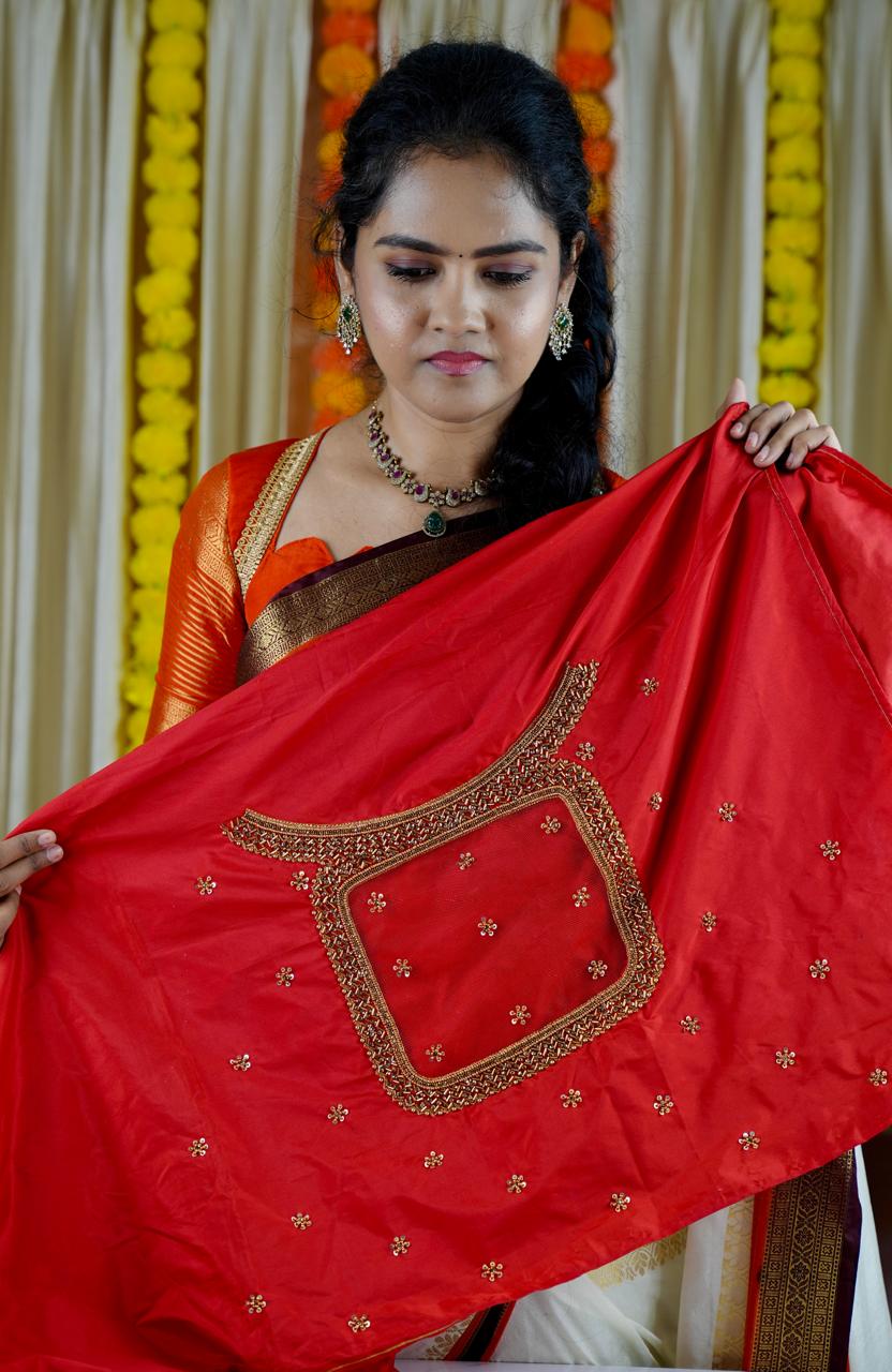 Aari work blouse🚶‍♀️