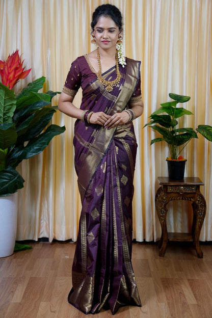 Semi soft silk saree 🥳
