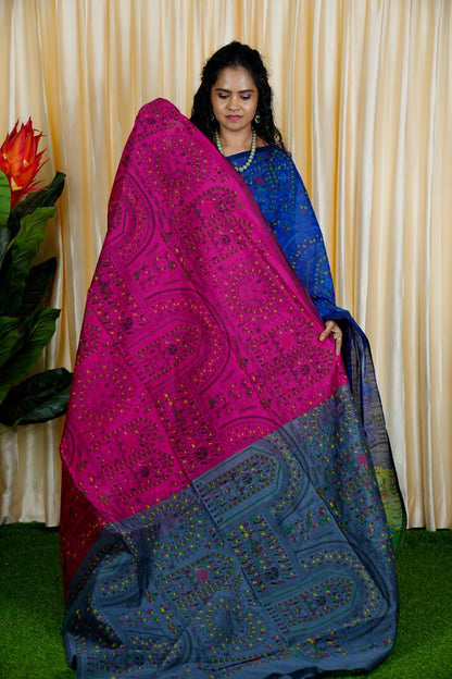 Cotton sarees with contrast plain blouse🥰🥳✅